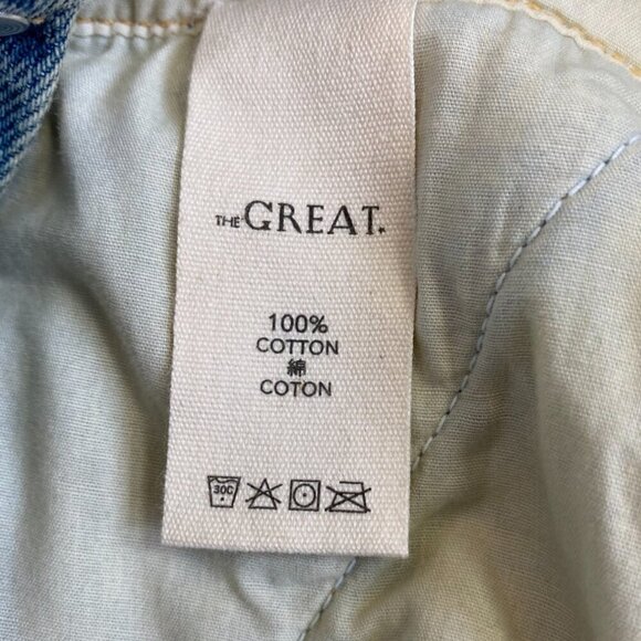 The GREAT Painted Shortalls NWOT - Picture 10 of 16